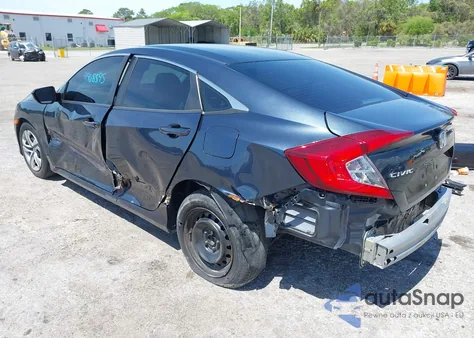 2017 Honda Civic Lx из США, поврежденный, VIN 19XFC2F58HE028261